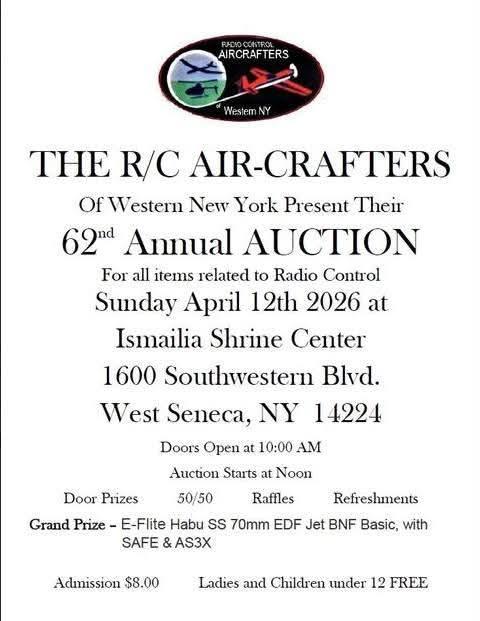 RC Air crafters of western new york 62nd annual auction